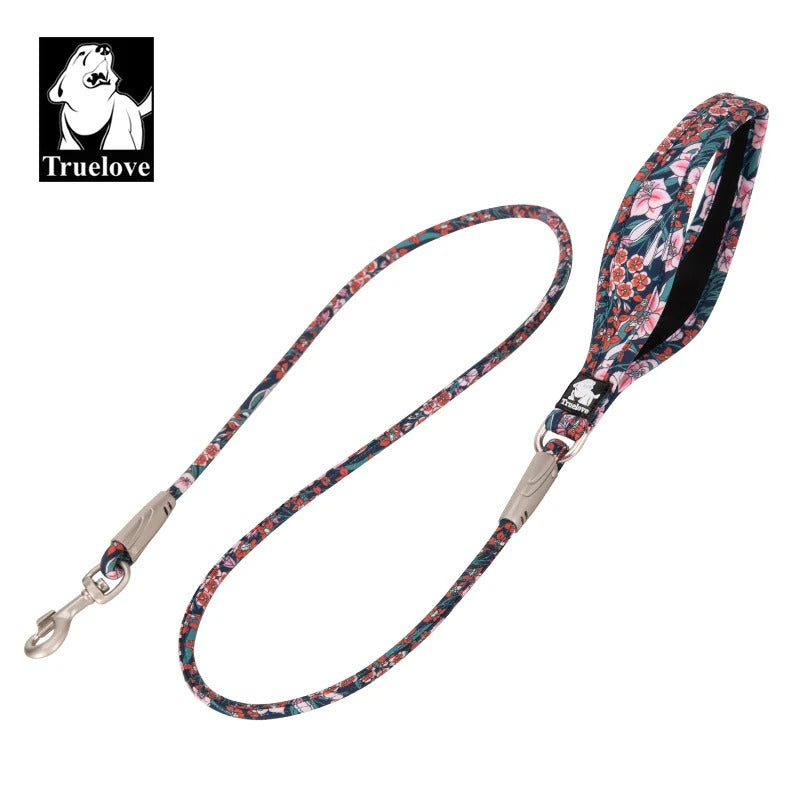 Truelove Floral Rope Leash