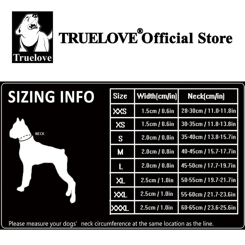 Truelove Reflective Padded Collar