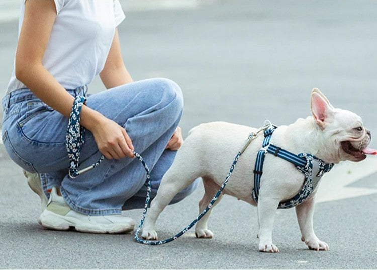 Truelove Floral Rope Leash