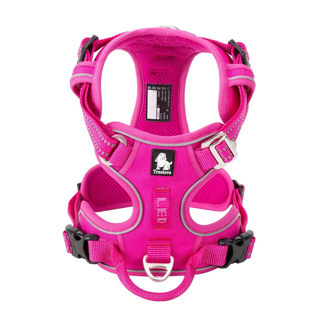 Truelove Reflective Dog Harness – No Pull, Fully Adjustable