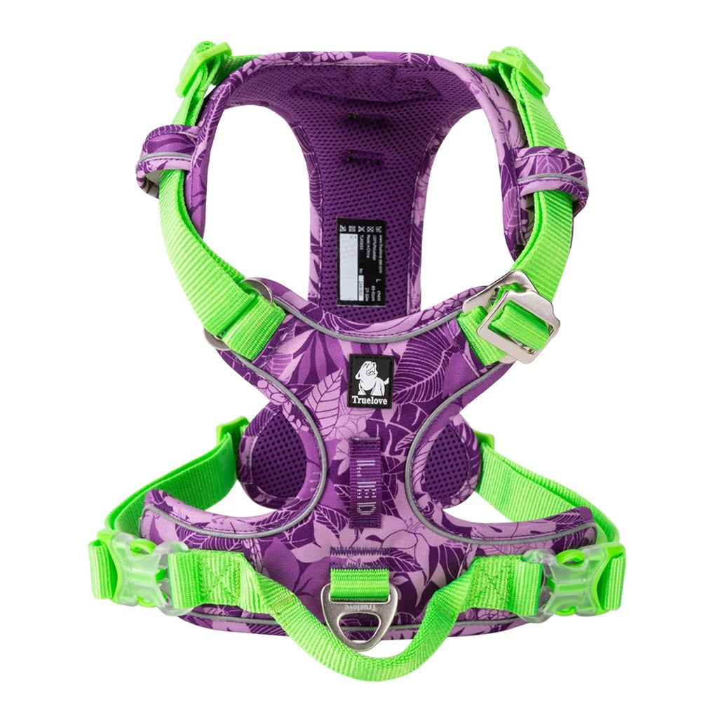 Truelove Reflective Dog Harness – No Pull, Fully Adjustable