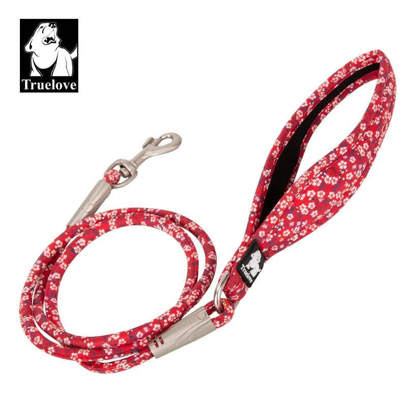 Truelove Floral Rope Leash