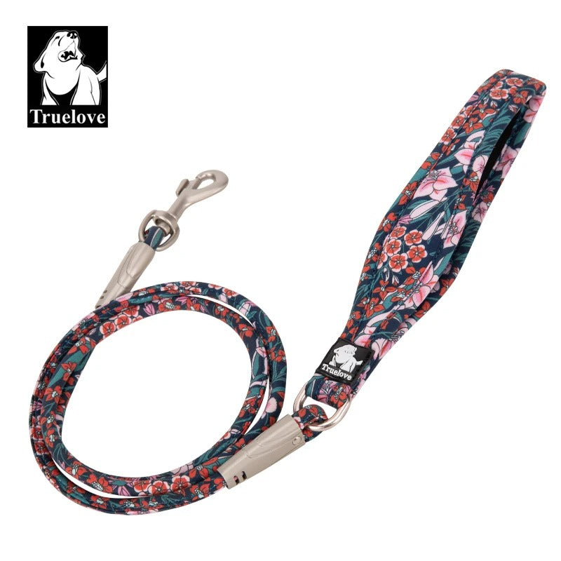 Truelove Floral Rope Leash