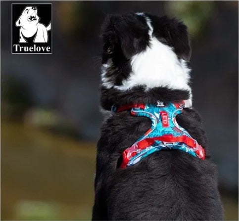 Truelove Reflective  Dog Harness – No Pull, Fully Adjustable