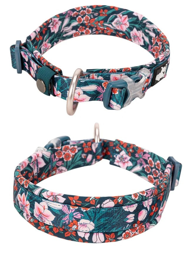 Truelove Floral Dog Collar