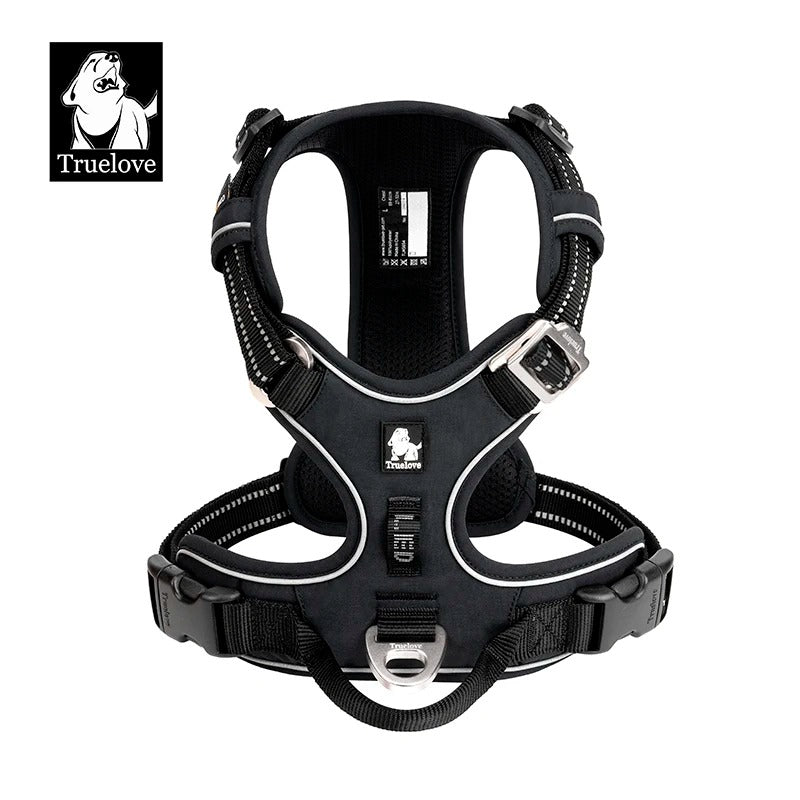 Truelove Reflective  Dog Harness – No Pull, Fully Adjustable