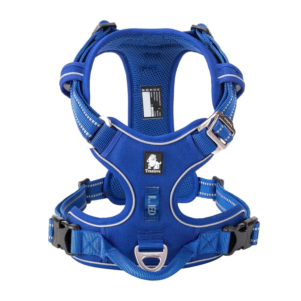 Truelove Reflective  Dog Harness – No Pull, Fully Adjustable