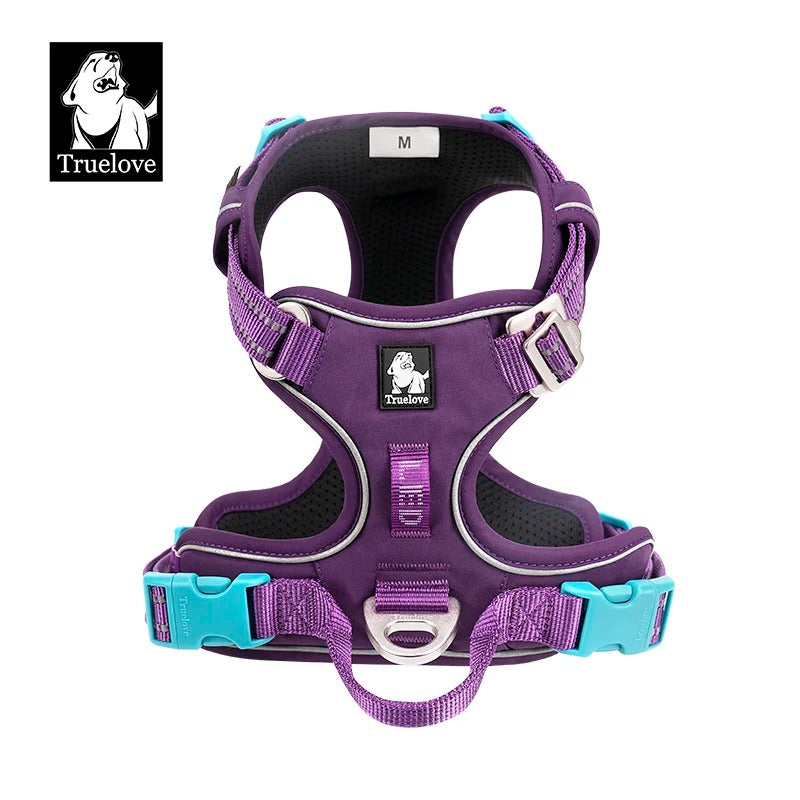 Truelove Reflective  Dog Harness – No Pull, Fully Adjustable